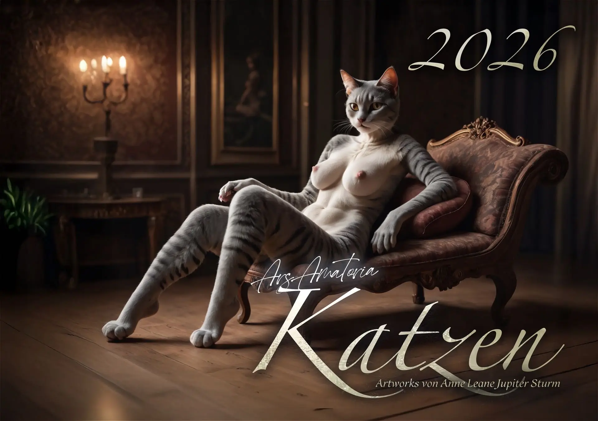Katzen 2026 - Jahreskalender